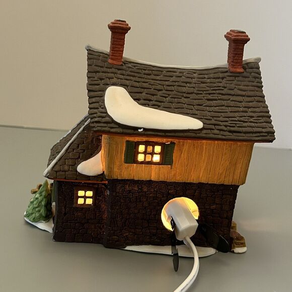 Dept 56 Sleepy Hollow Ichabod Crane's Cottage New England Village 5954-4 Vintage - Picture 7 of 12